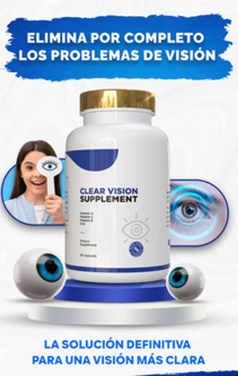 ClearVision™ - Fórmula perfecta para la vision G1